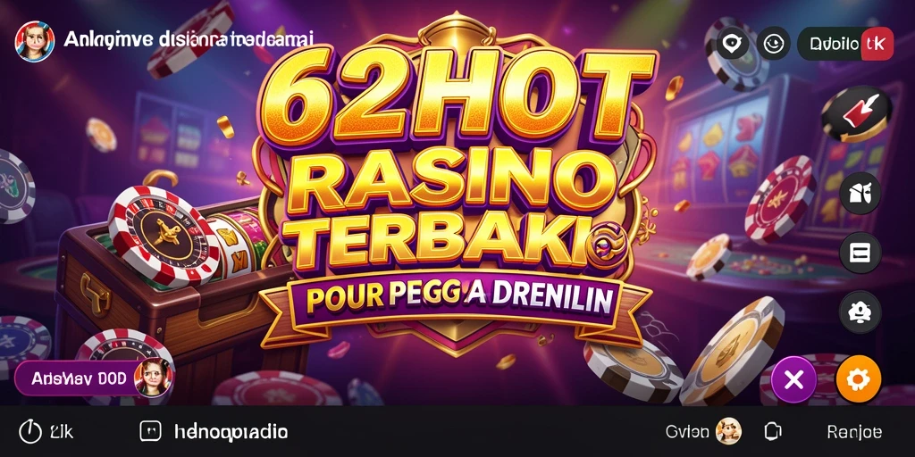 Screenshot permainan Kasino 62HOT menampilkan pengalaman bermain yang mendebarkan.