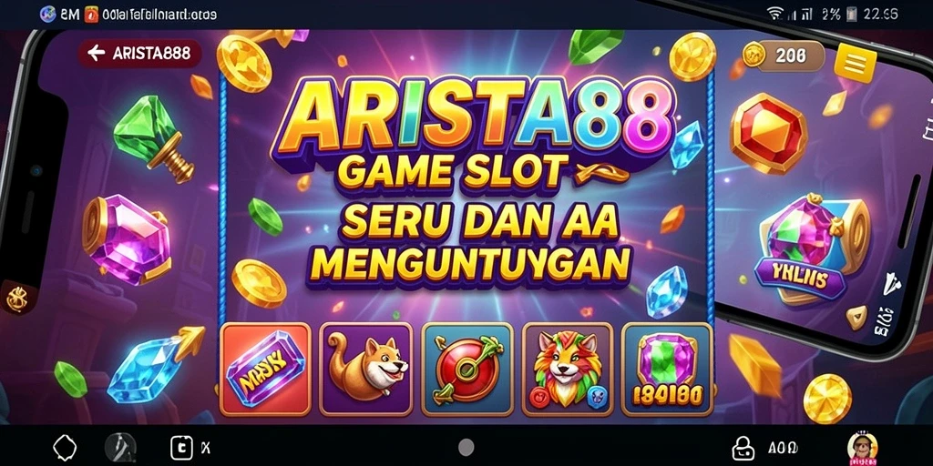 Gameplay menakjubkan ARISTA88 dengan beragam mesin Slot yang menarik.