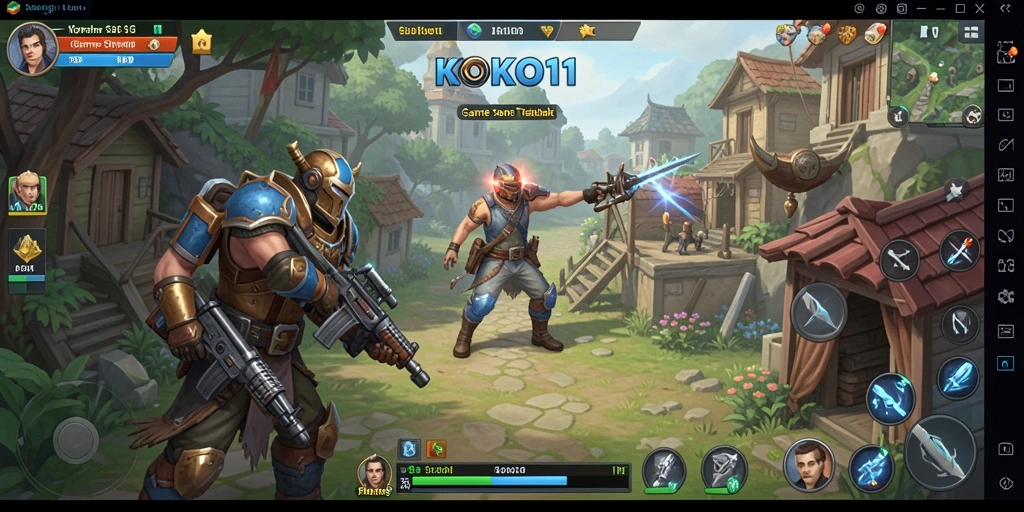 Screenshot KOKO11 menampilkan gameplay dinamis dan strategi mendebarkan.
